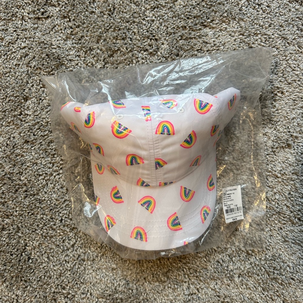 NIB Lilly Pulitzer Pride Palette Runaround Hat